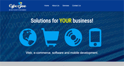 Desktop Screenshot of cyberjee.com
